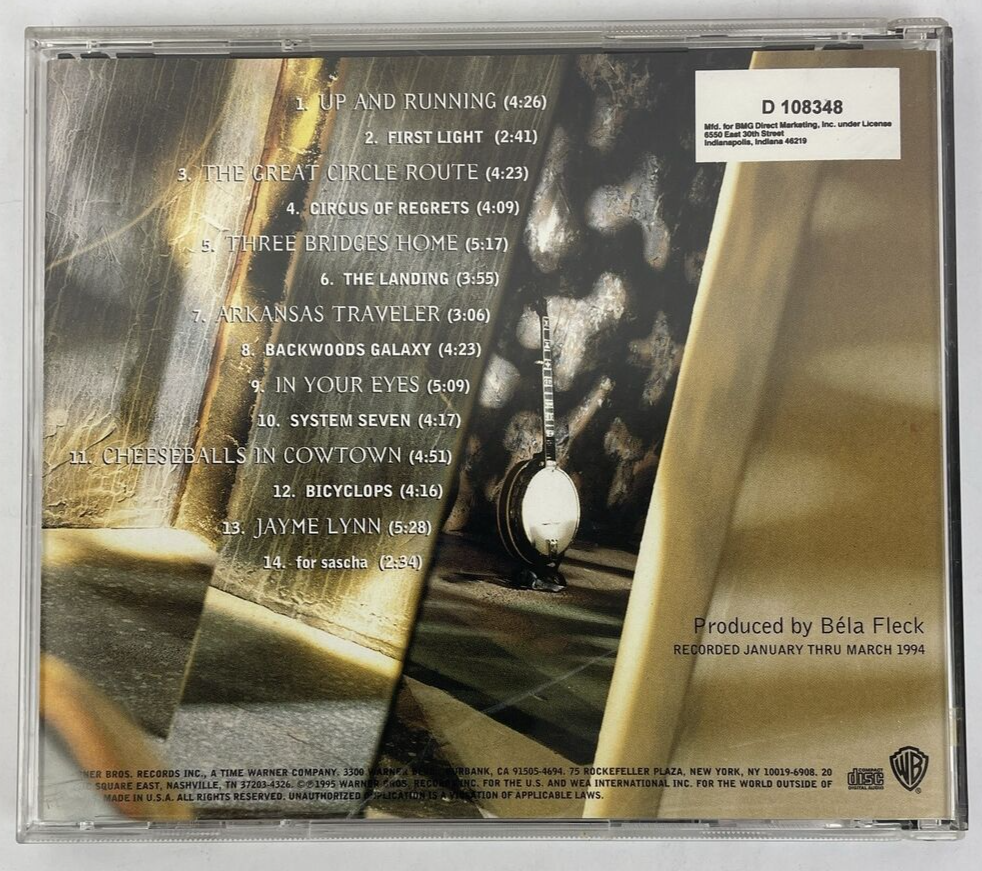 Fleck, Bela (Digital Audio CD, 1995 Warner Bros.) Tales from the Acoustic Planet