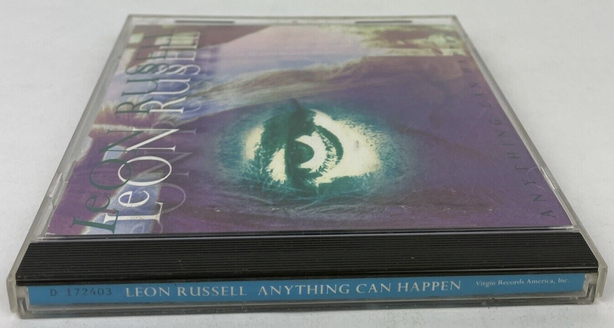 LEON RUSSELL - Anything Can Happen - Digital Audio CD, 1992 Virgin Records - PQR