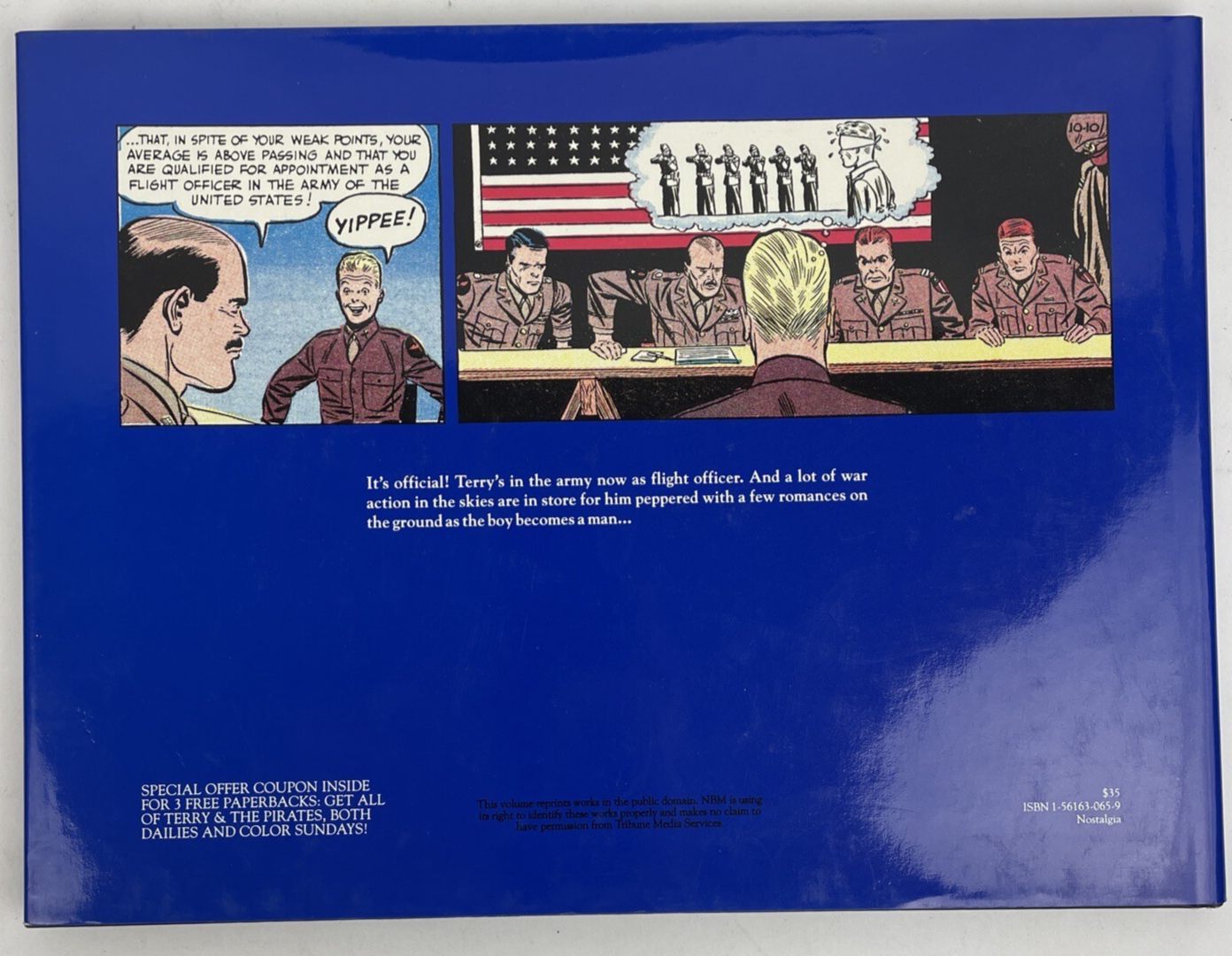 TERRY AND THE PIRATES COLOR SUNDAYS Volume 9 Hardcover (Flying Buttress 1992)
