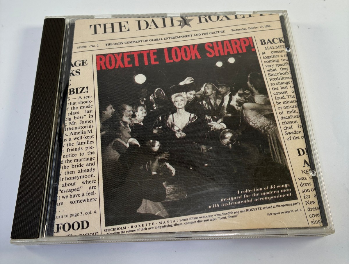Roxette Look Sharp! EMI CD 1988