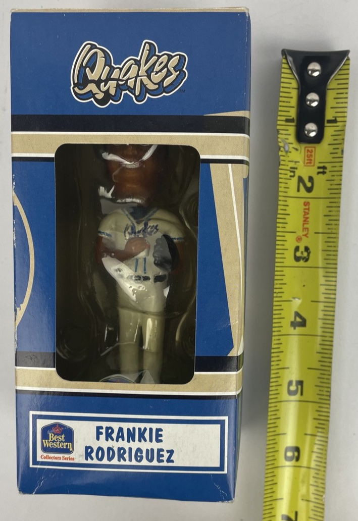 Rare Mini Bobblehead Frankie Rodriguez Best Western Rancho Cucamonga Quakes A