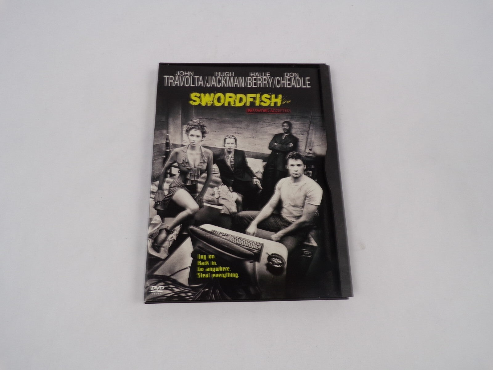 Swordfish Halle Berry John Travolta Hugh Jackman Don Cheadle DVD Movies