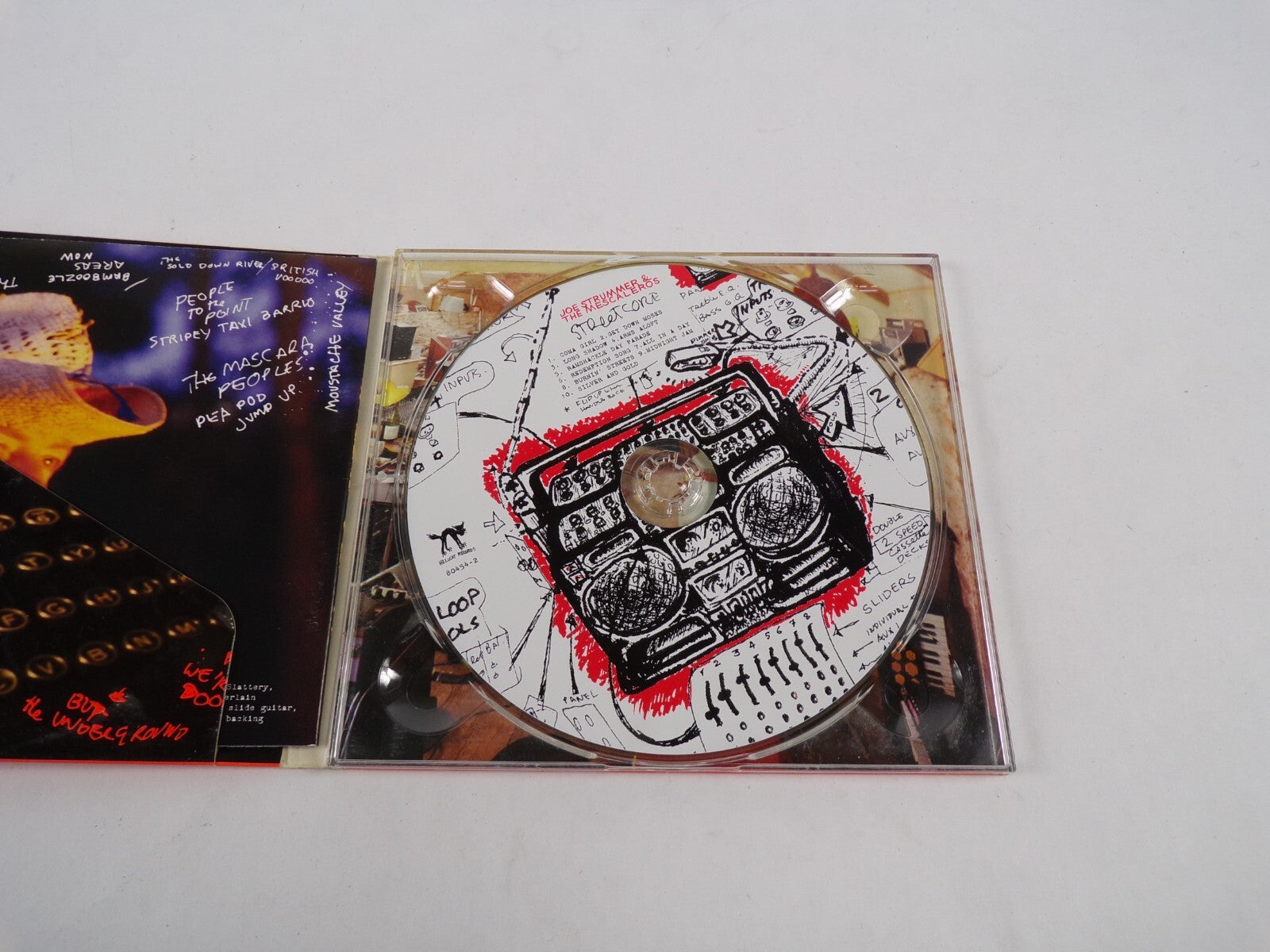 Street Core Joe Strummer& The Mescaleros Goma Girl Giet Down Moses Long CD#2