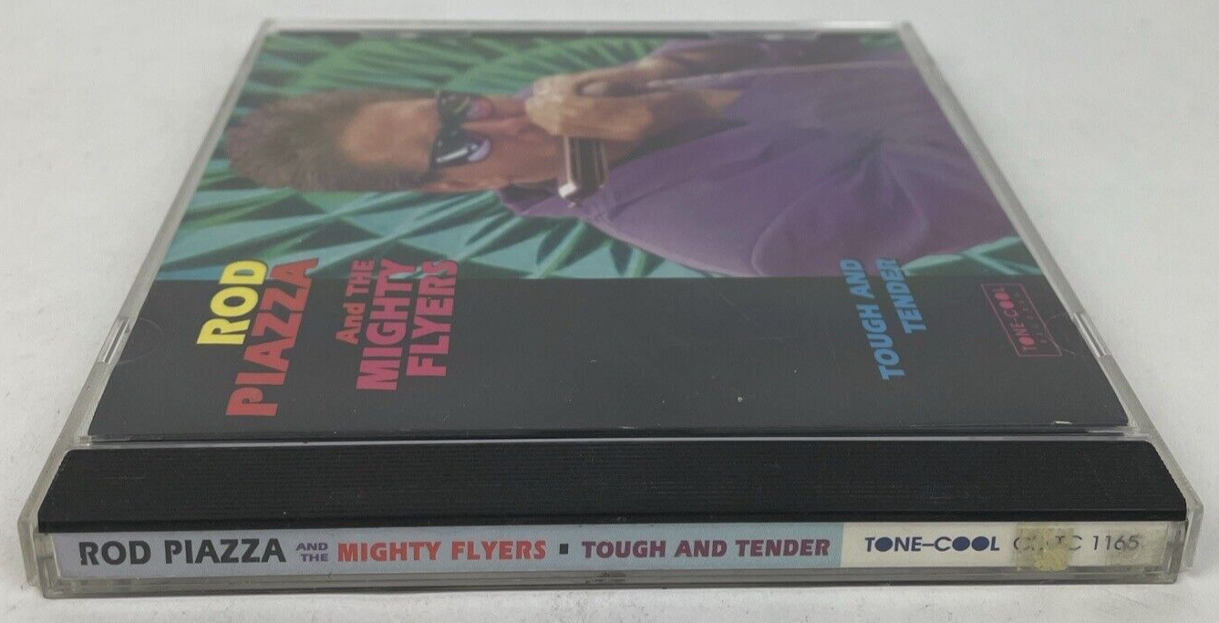 Rod Piazza & The Mighty Flyers- Tough & Tender Digital Audio CD, 1997 Tone Cool