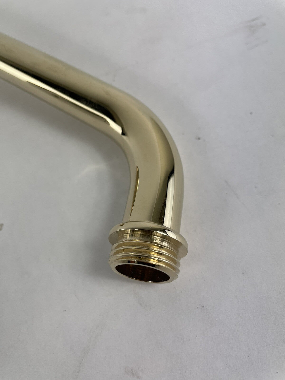 THG Paris Nickel Horizontal shower arm 45° lg: 10" Gold Polished