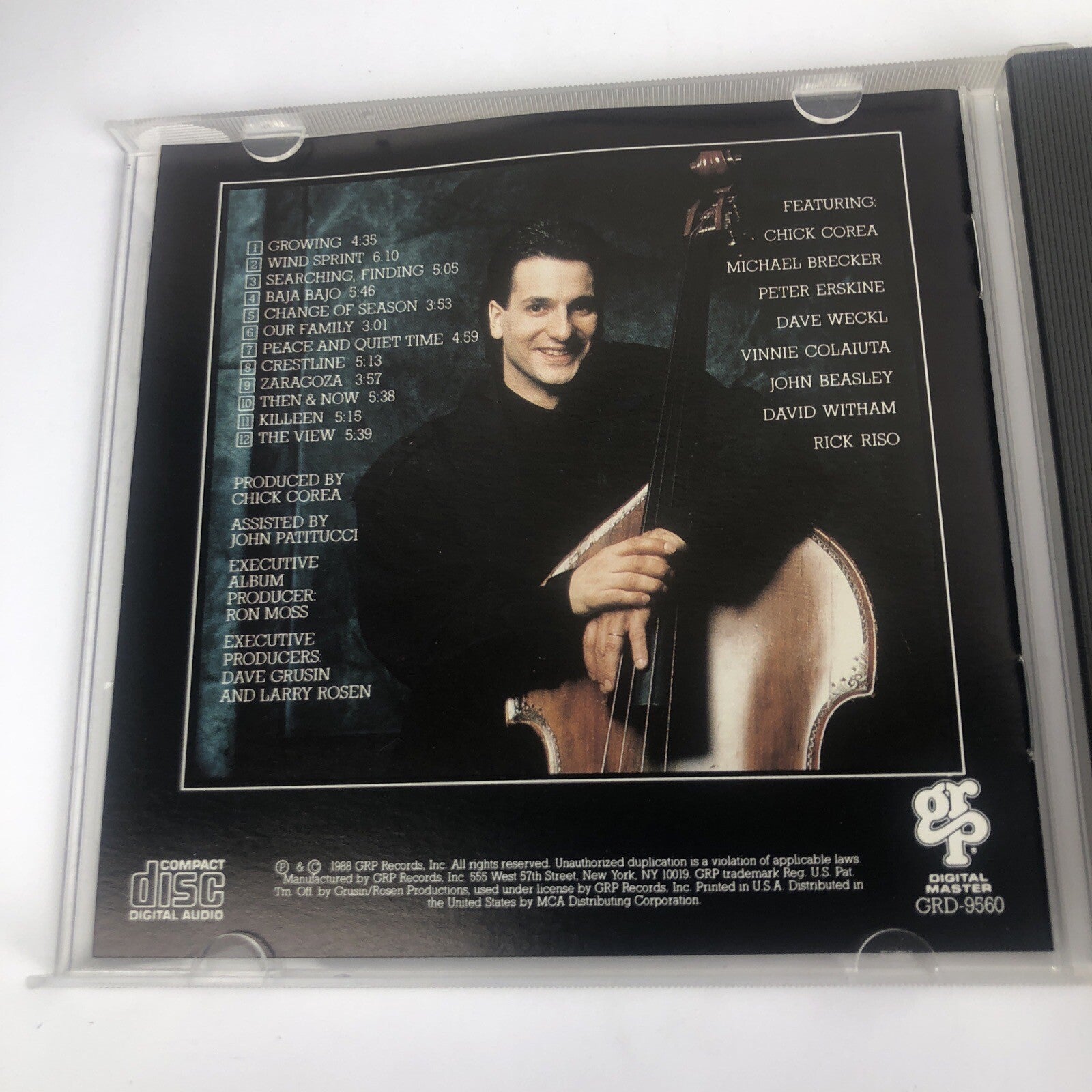 John Patitucci - John Patitucci [ Digital Audio CD ] Alliance MOD - VGC      #14