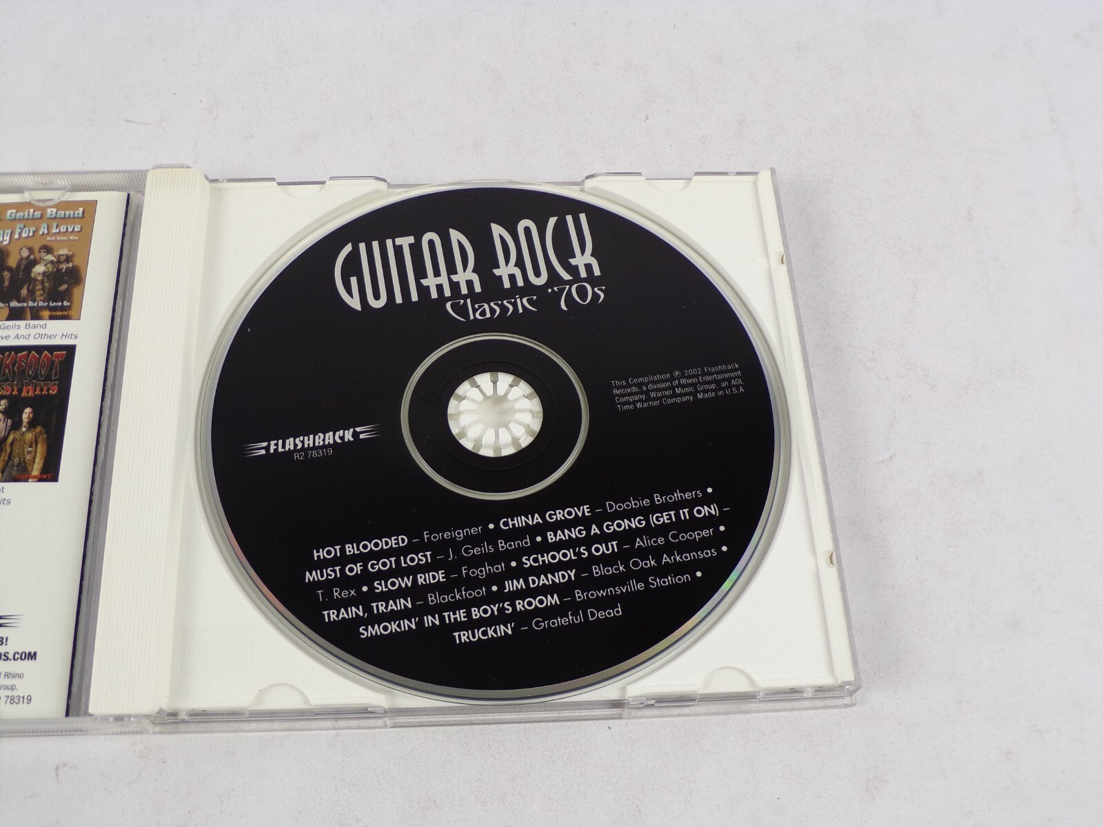 Guitar Rock Classic "70s Graterful Dead Foreigner Deebie Brothers Alice CD#53