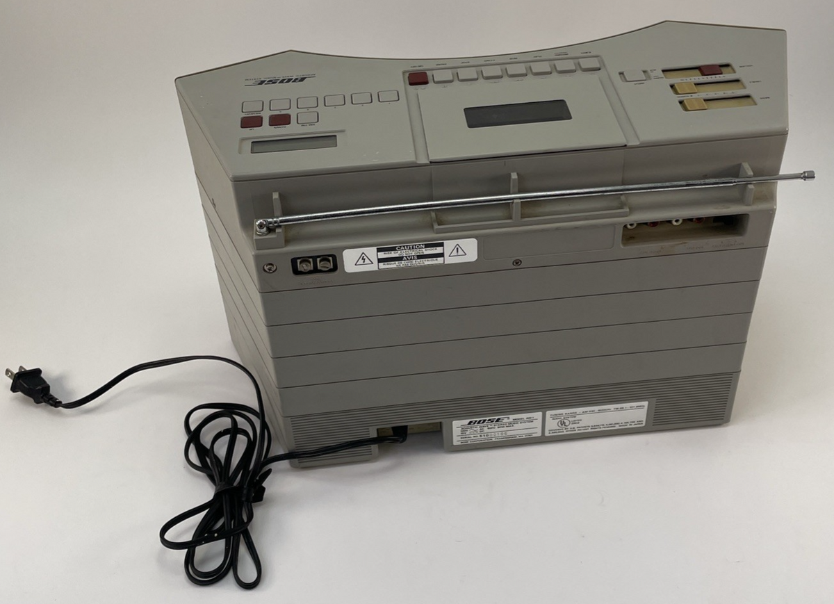 Bose Acoustic Wave AW-1 System AM FM Radio Cassette w Power Cord- PARTS & REPAIR