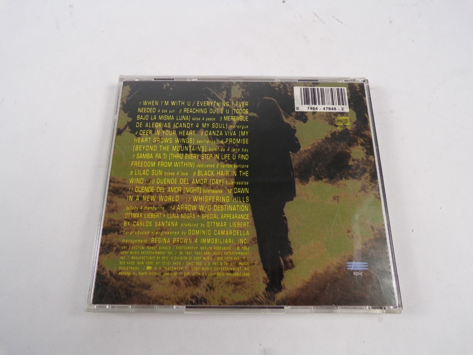 Ottmar Liebert luna Negra Solo Para When Im With U Deep In Your Heart CD#48