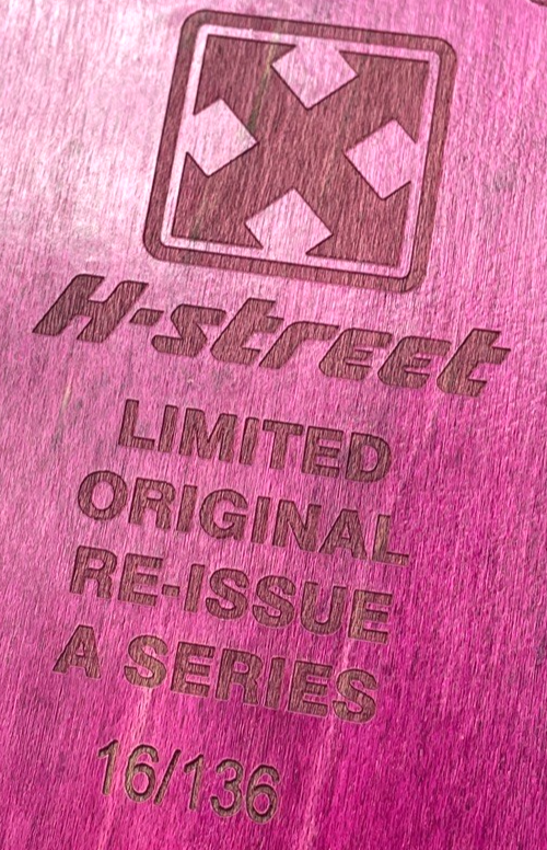 John Schultes A Series Clown H-Street Skateboard Deck Limited Edition #16 of 136