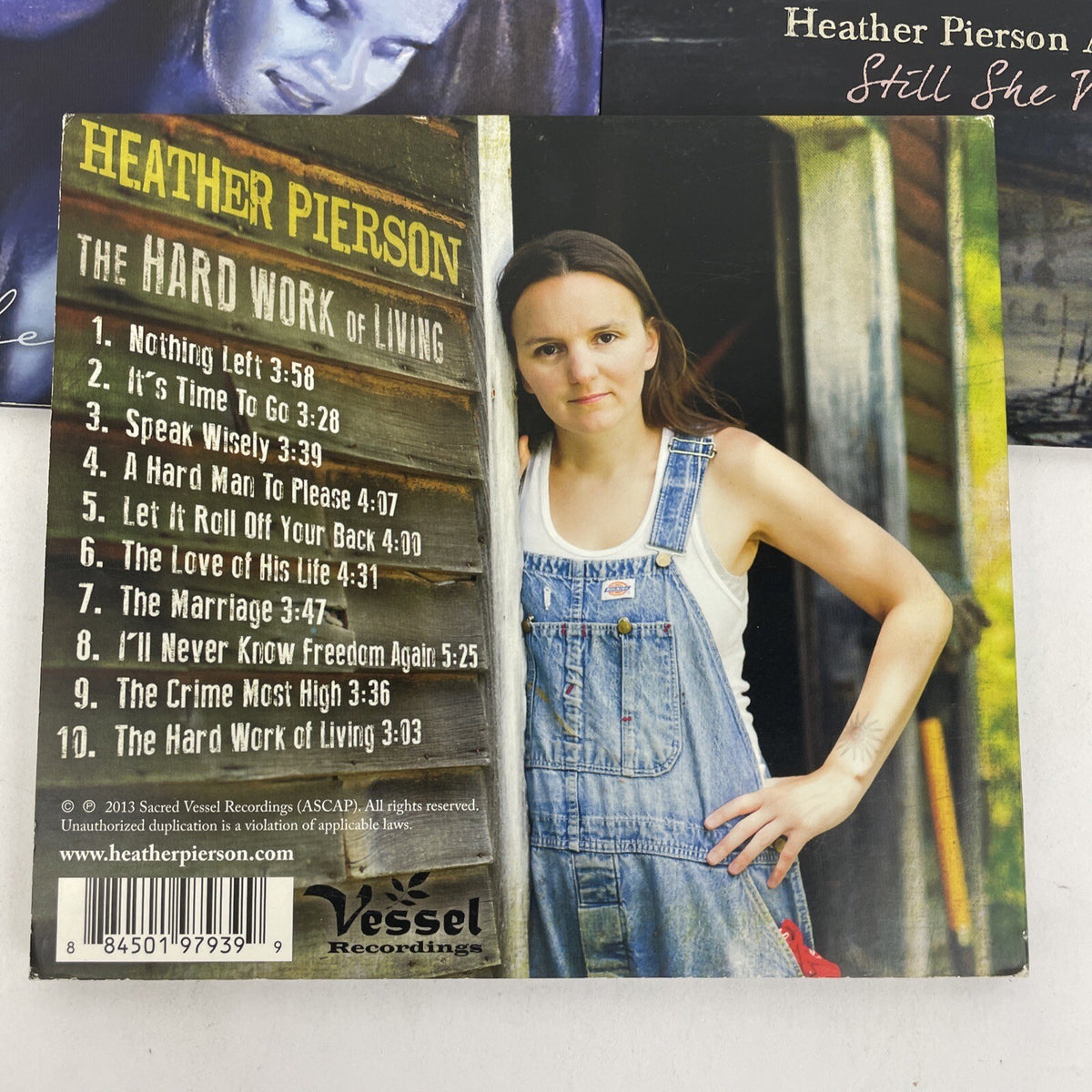 3 x HEATHER PIERSON Audio CD Lot - Motherless Child - Still She Will Fly - THWOL