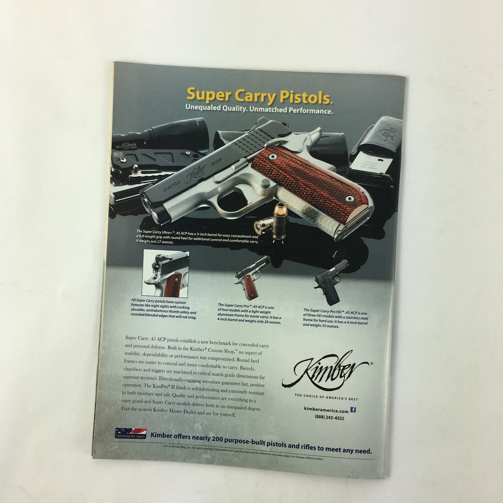 June 2015 Shooting Times Magazine Guns&Gear Savage A17 with Bushnell 3.5-10x36mm