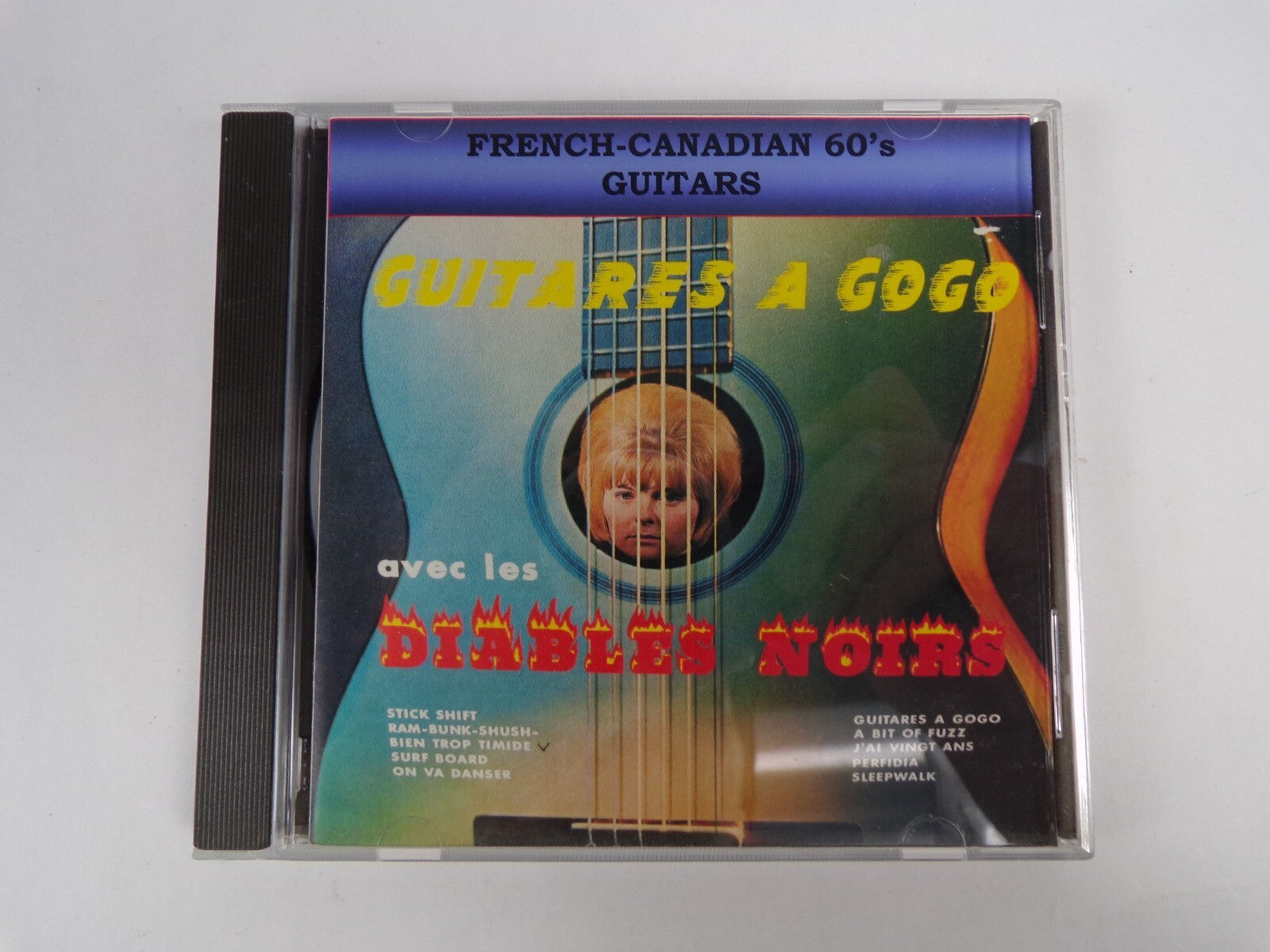 French Canadian 60's Guitars Diables Noirs,Andre Collin,A Urele Lacombe CD #14