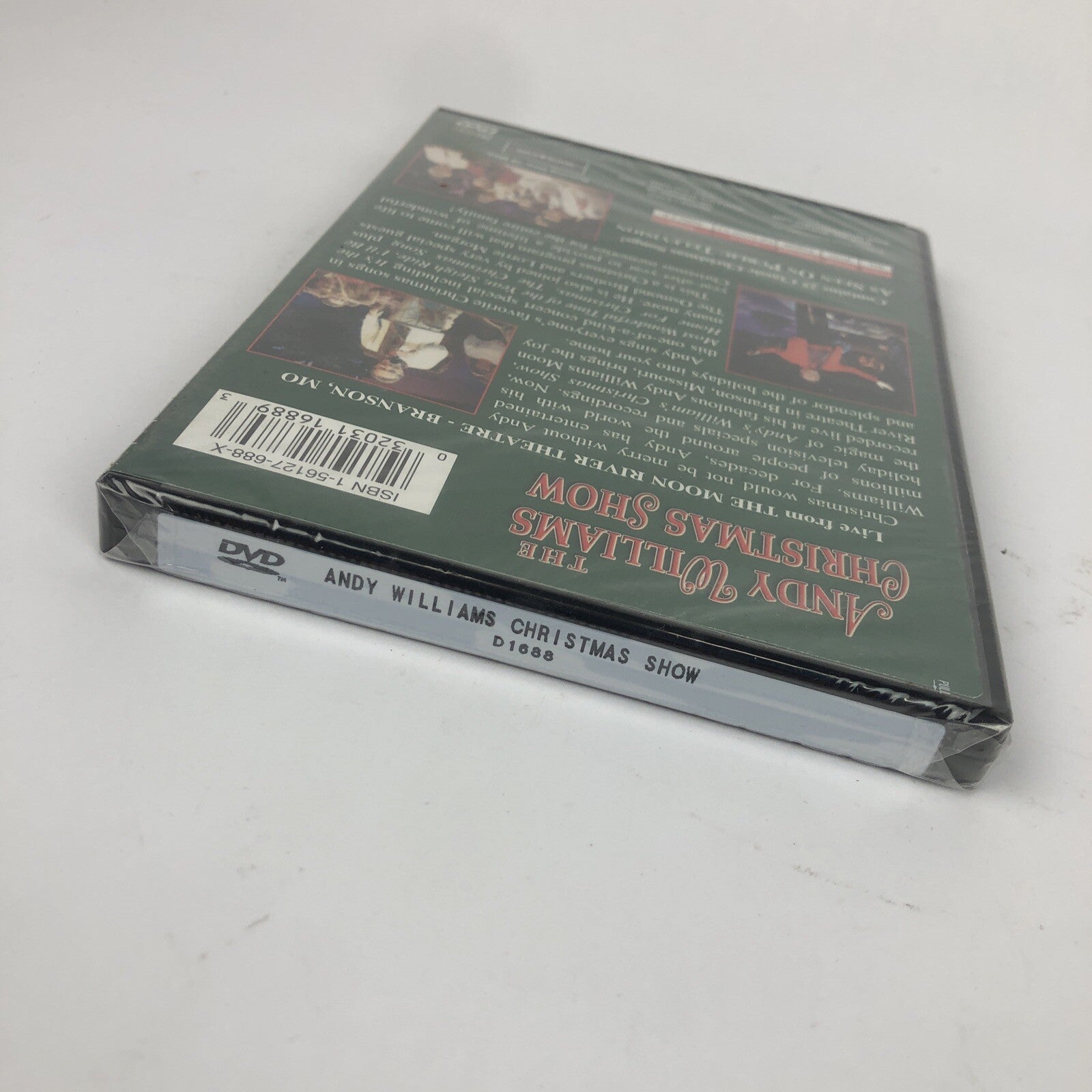 The Andy Williams Christmas Show DVD Live From Moon River Theatre, Branson - NEW
