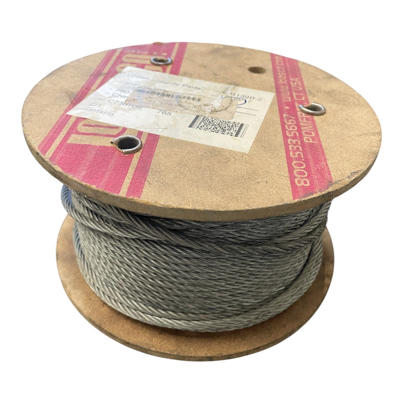 Crown Integrity Parts Aircraft Cable Galvanized Steel Wire Rope 383189-100 50-10