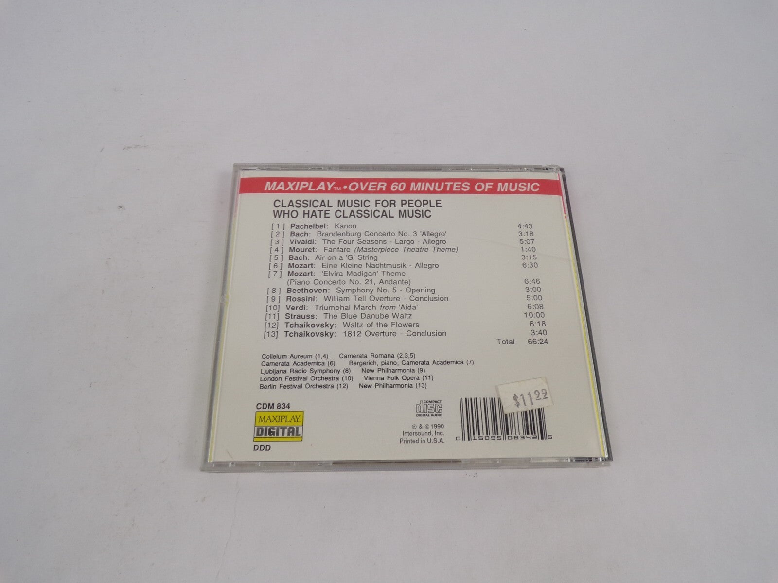 Classical Music For People Who Hate Classical Music Pachelbel Bach Vivaldi CD#69