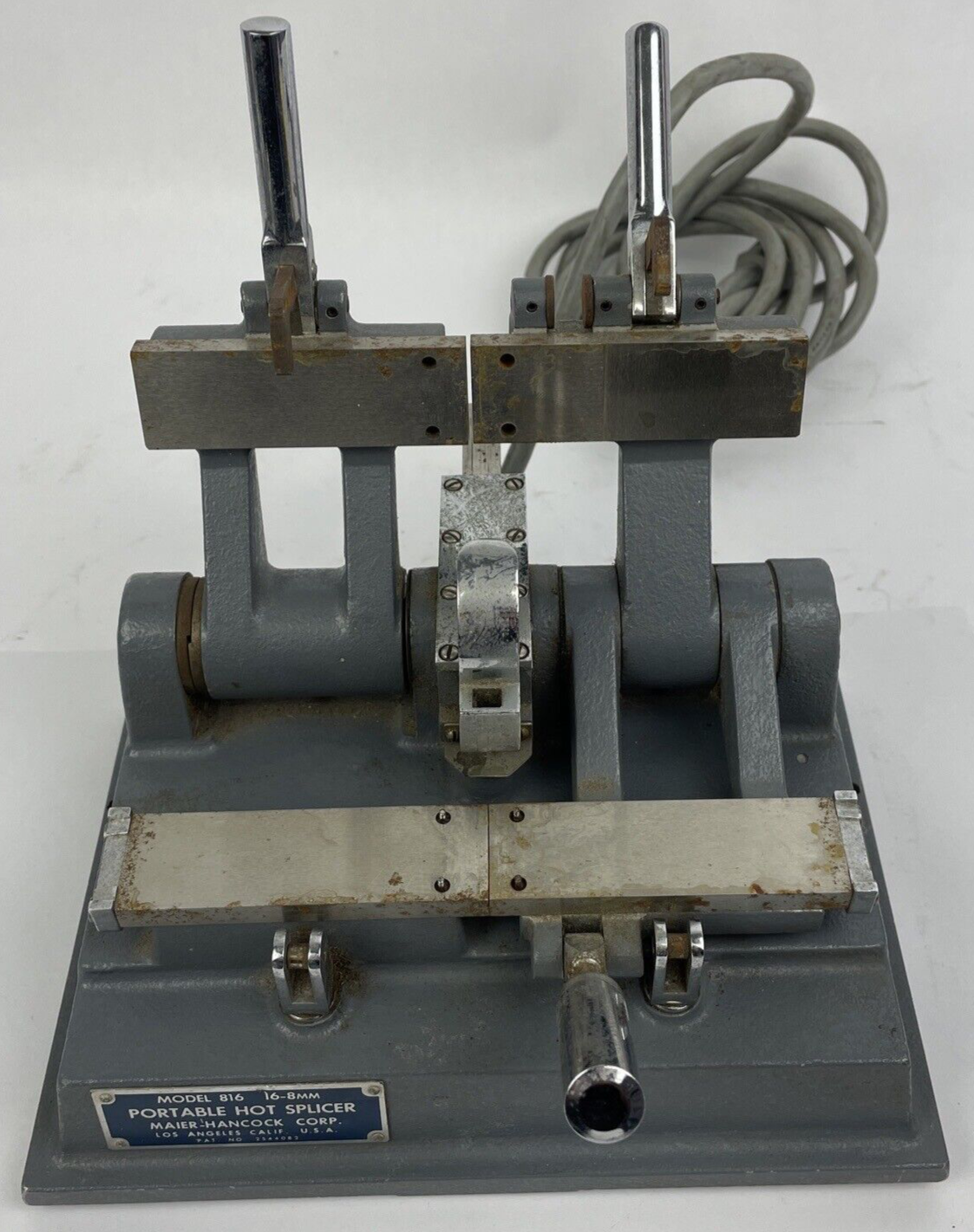 Maier Hancock Model 816 Portable Hot Splicer 8mm - 16mm  Films - Untested