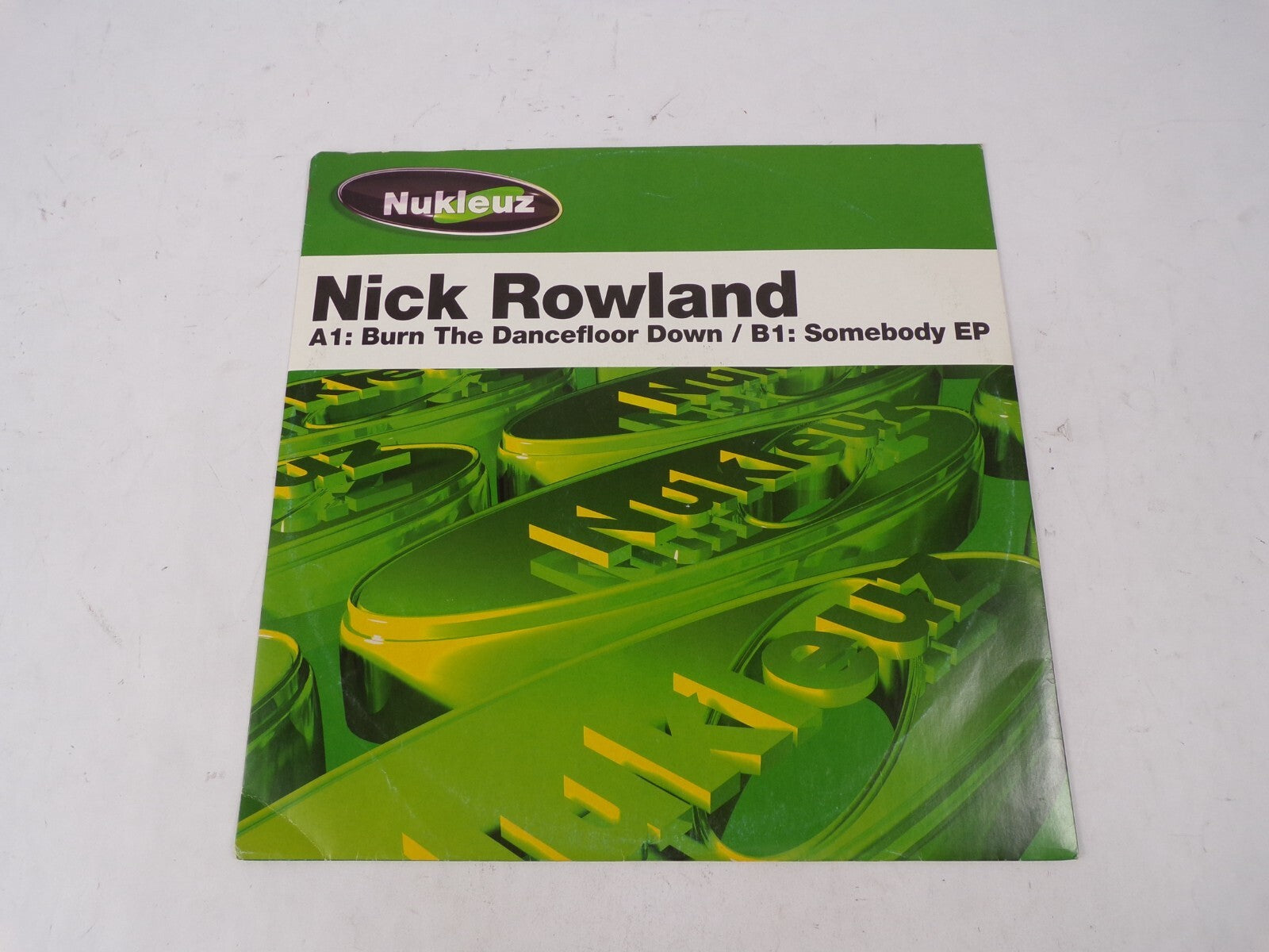 Nick Rowland Burn The Dancefloor Down Somebody EP Vinyl Record