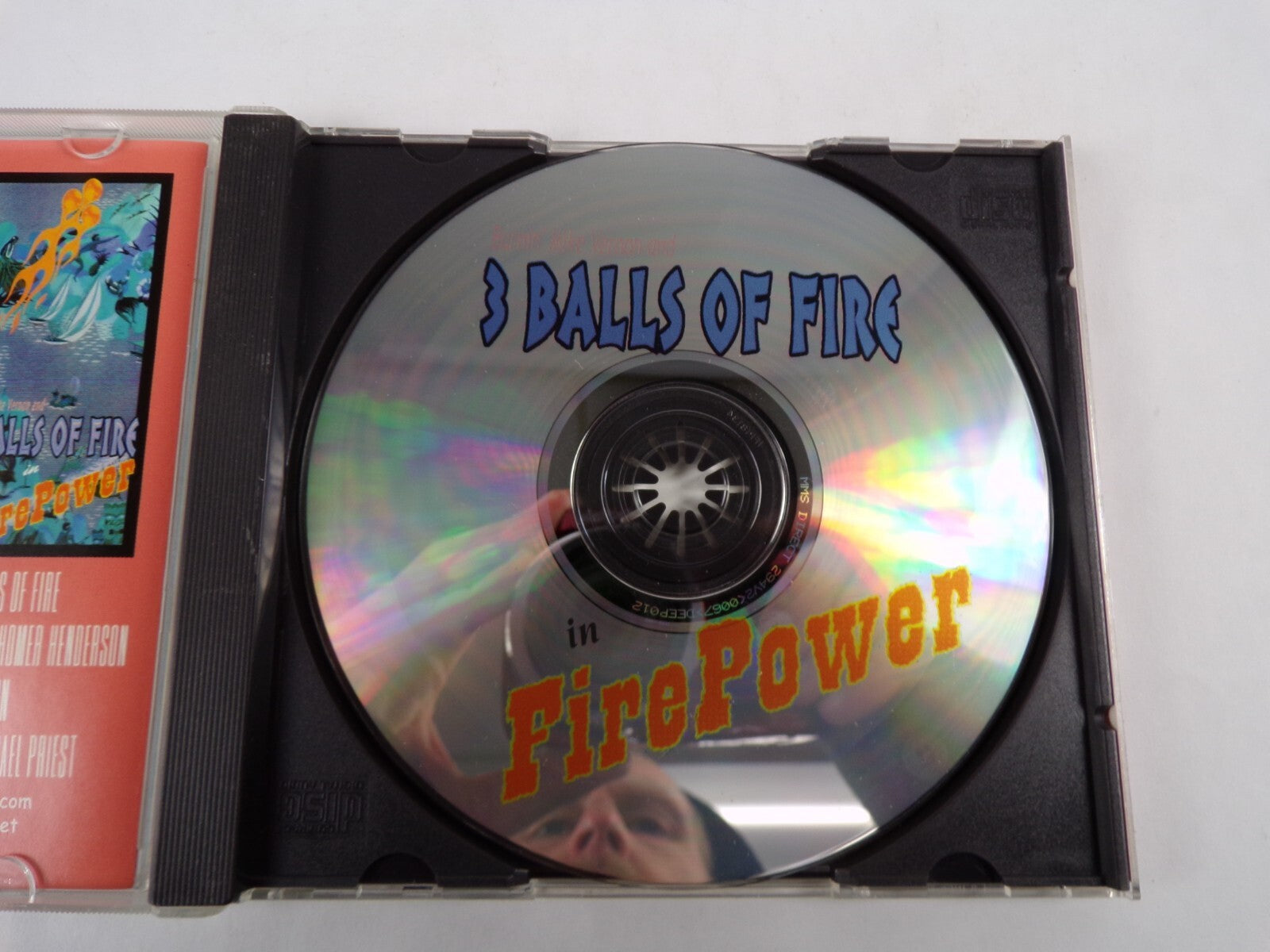 3 Balls Of Fire Firepower Vlan Bater Good Clone Bad Clone Sea Tenderly CD#55