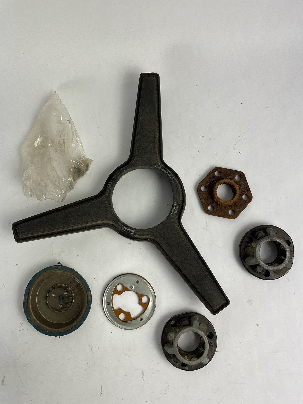1971 Cuda Challenger 3-Spoke Steering Wheel Center 