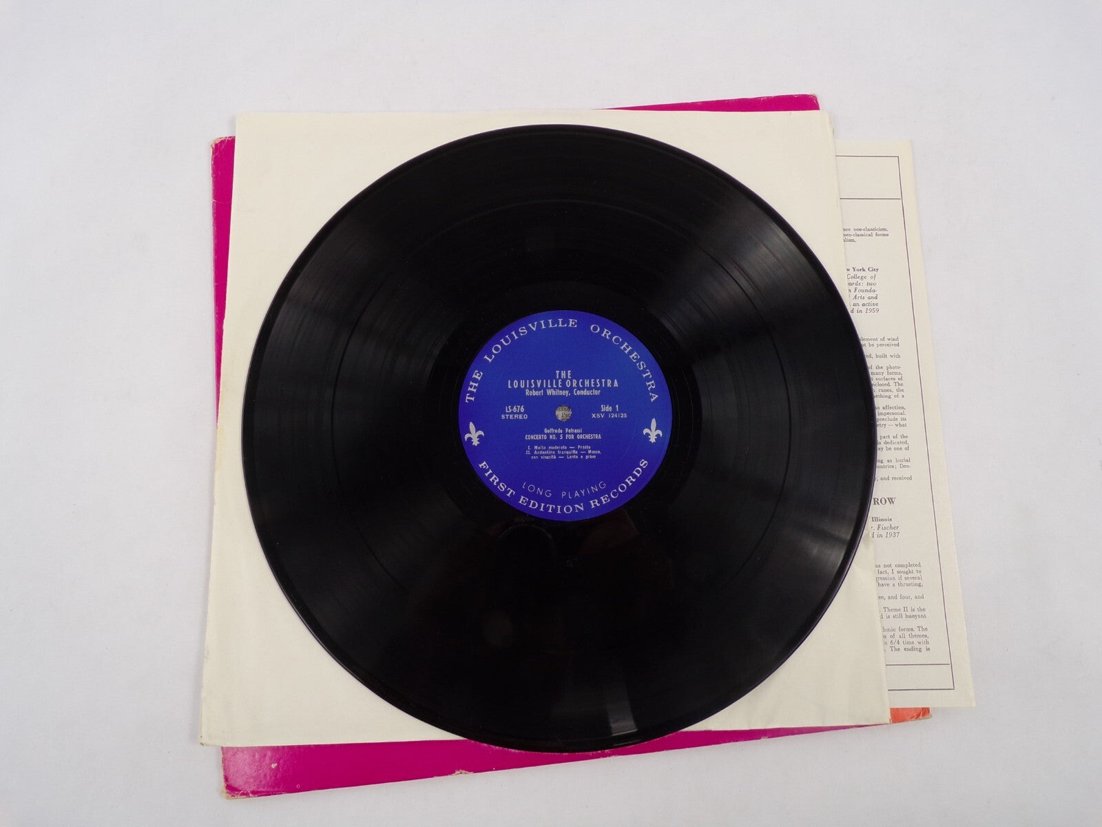 The Louisville Orchestra Jorge Mester, Music Director First Edition Records Molt