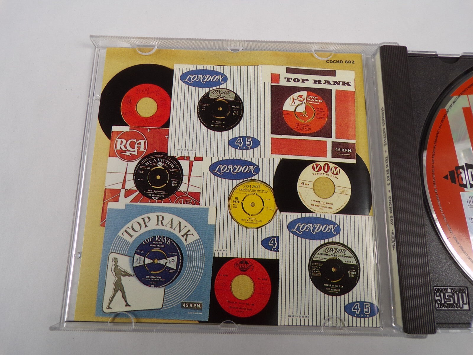 Various Teen Beat 3 Cdchd 602 Quite A Party PerfidiA The Slop Beat Mau Mau CD#60