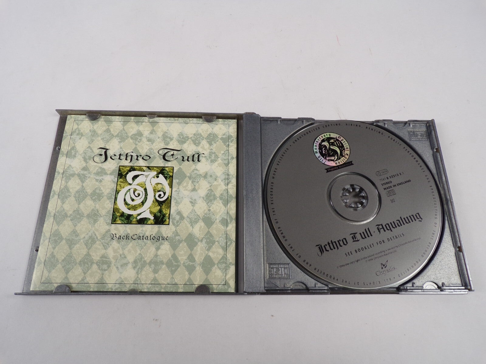 Jethro Tull Aqualung Cross Lycd Mary Cheap Day Return Mother Goose  CD#13