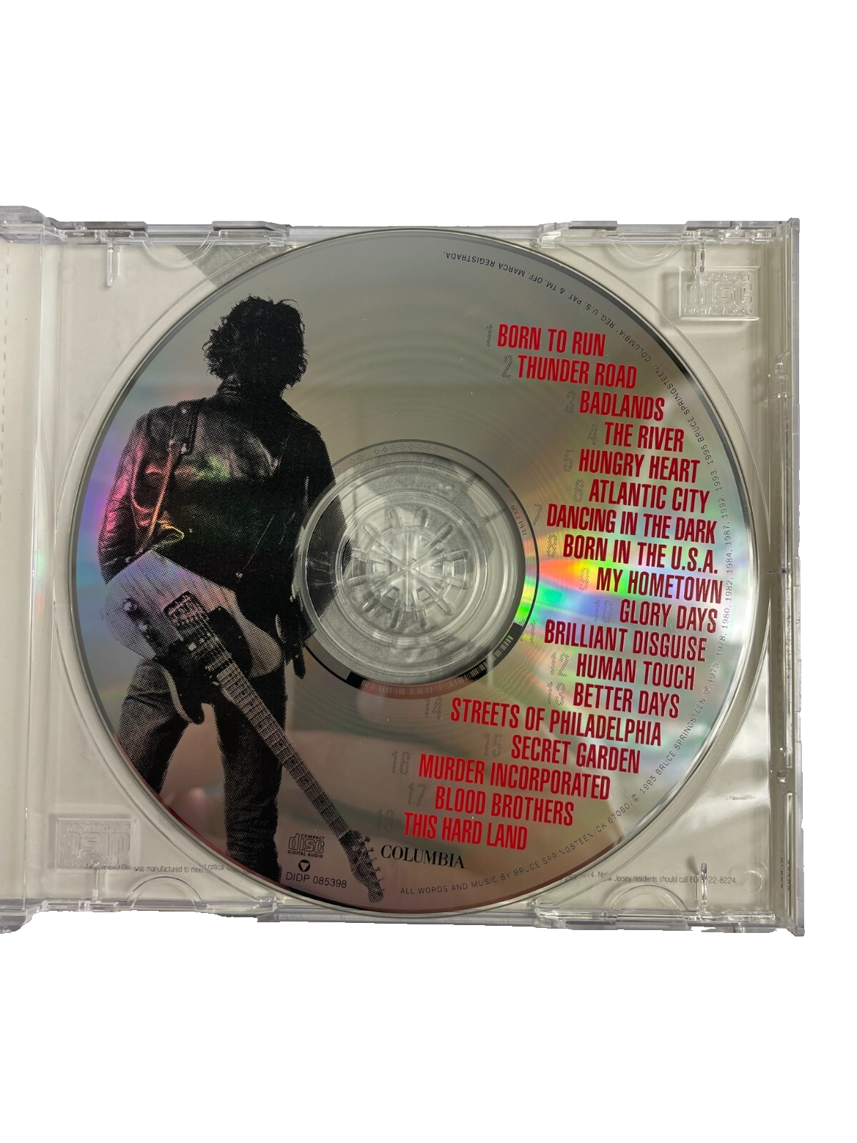 Bruce Springsteen Greatest Hits Born To Run Thunder Road Badlands The River CD#6