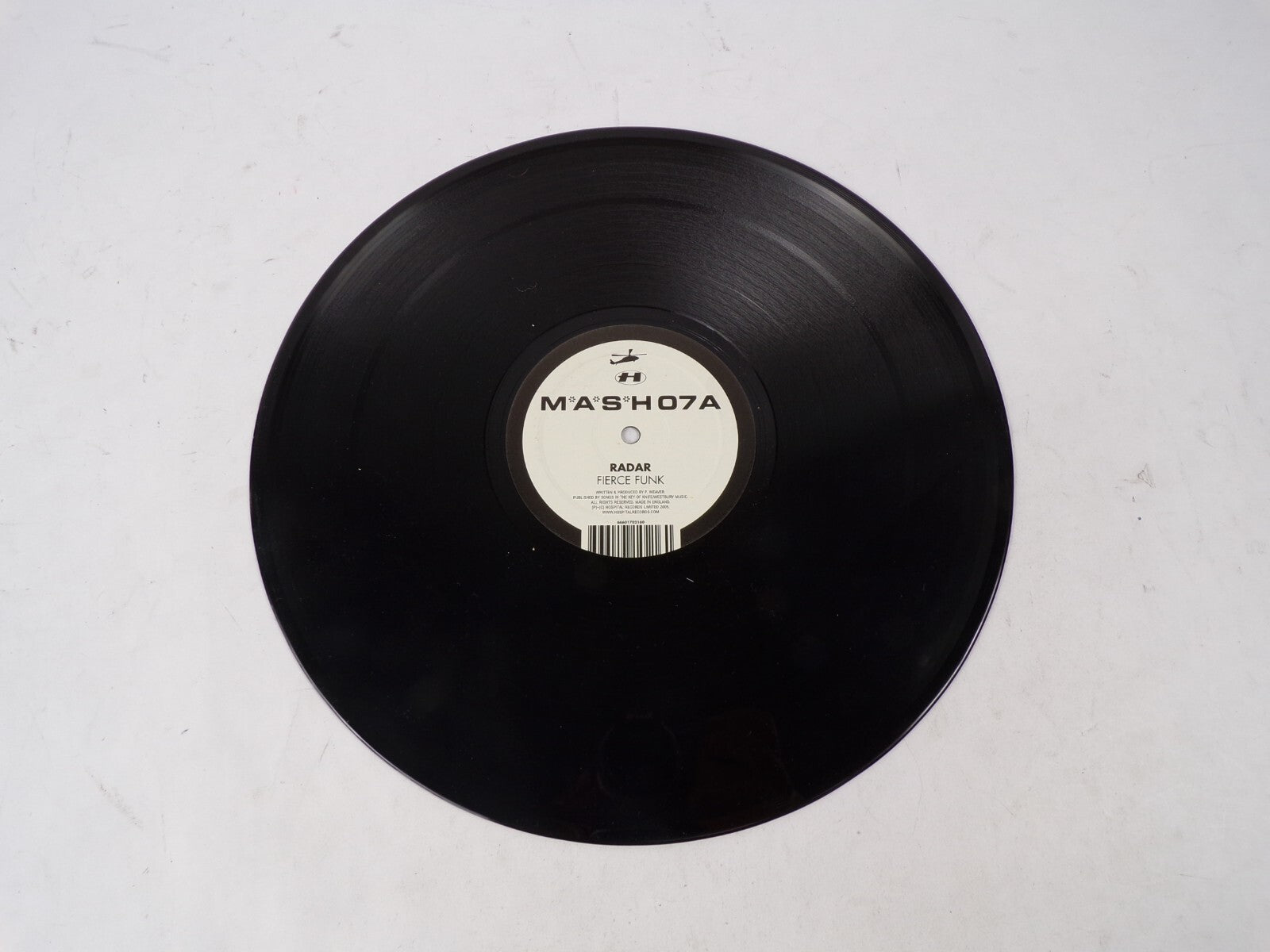 Mash Radar King TUT Fierce Funk Vinyl Record