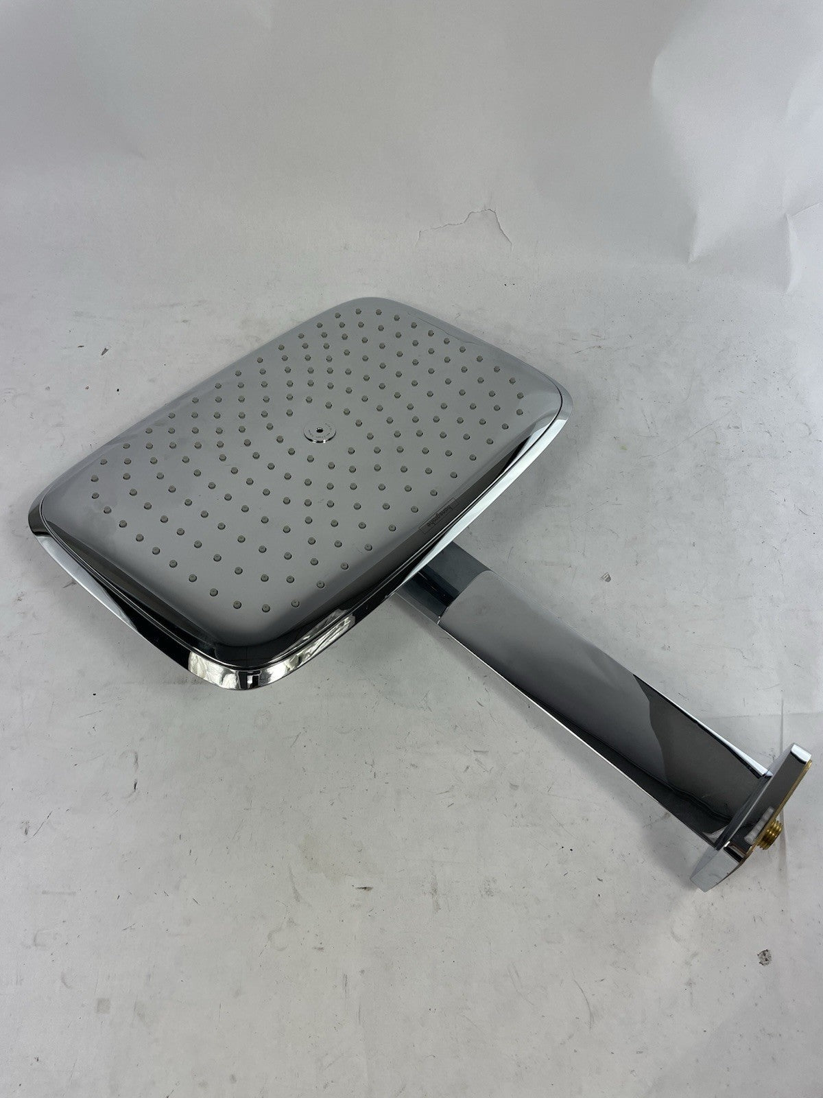 Hansgrohe 27437001 PuraVida Rain 2.5 GPM Chrome Pure Shower Head Flange Arm DEMO