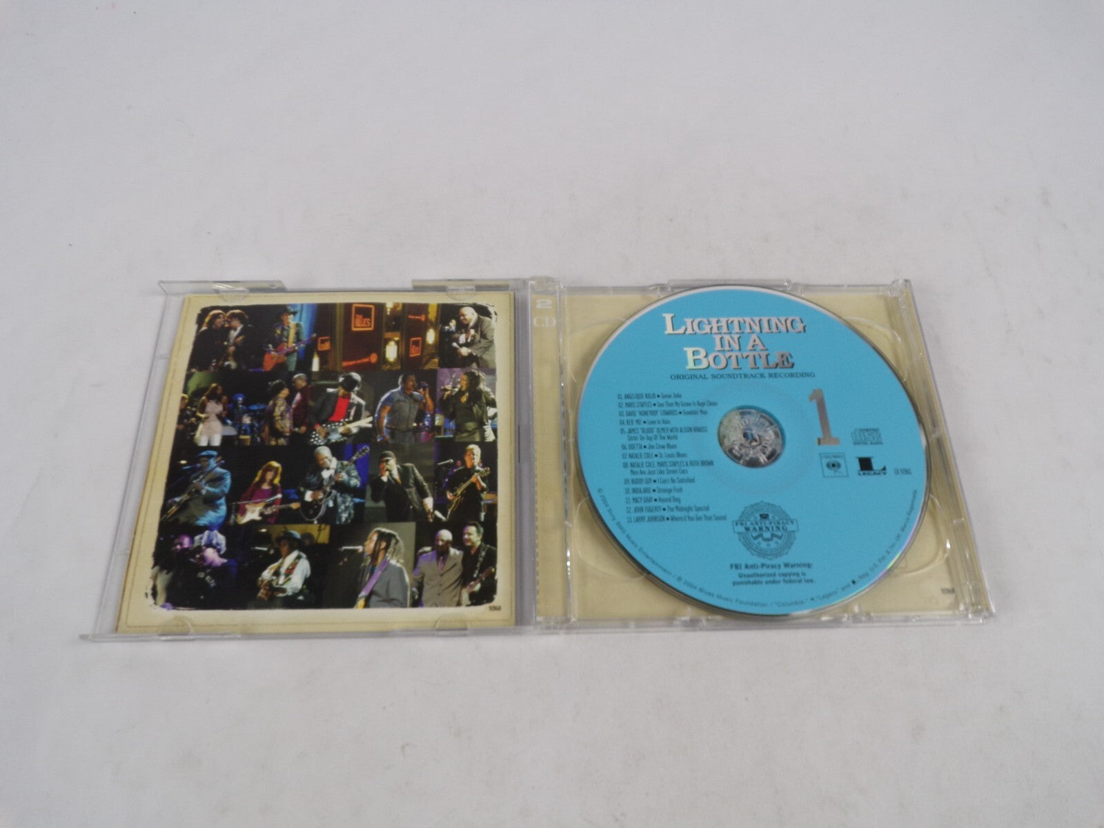 Lightning In A Bottle  Mavis Staples David Honeyboy Edwards Natalie Cole CD#54