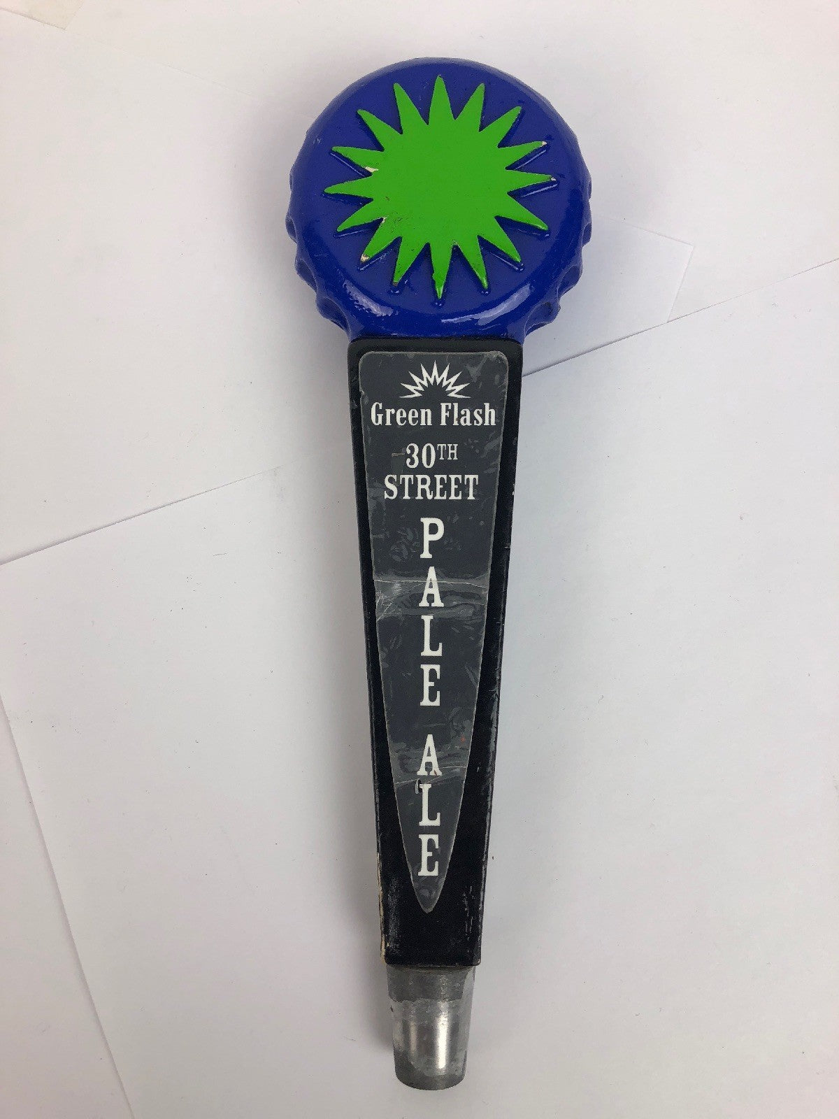 GREEN FLASH 30th Street Pale Ale BEER TAP HANDLE RARE - San Diego - FSTSHP
