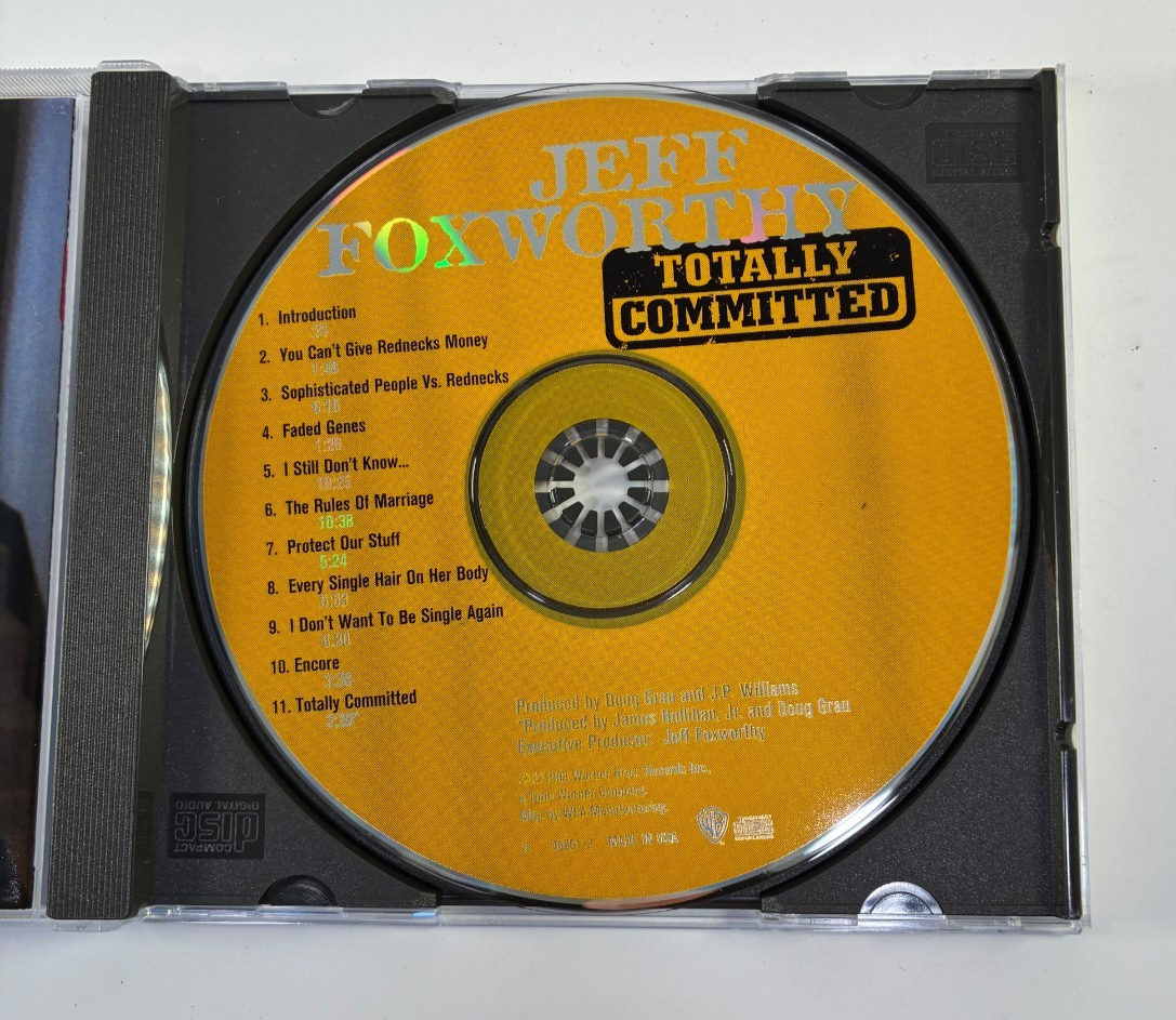 Totally Committed Jeff Foxworthy Warner Bros CD 1998
