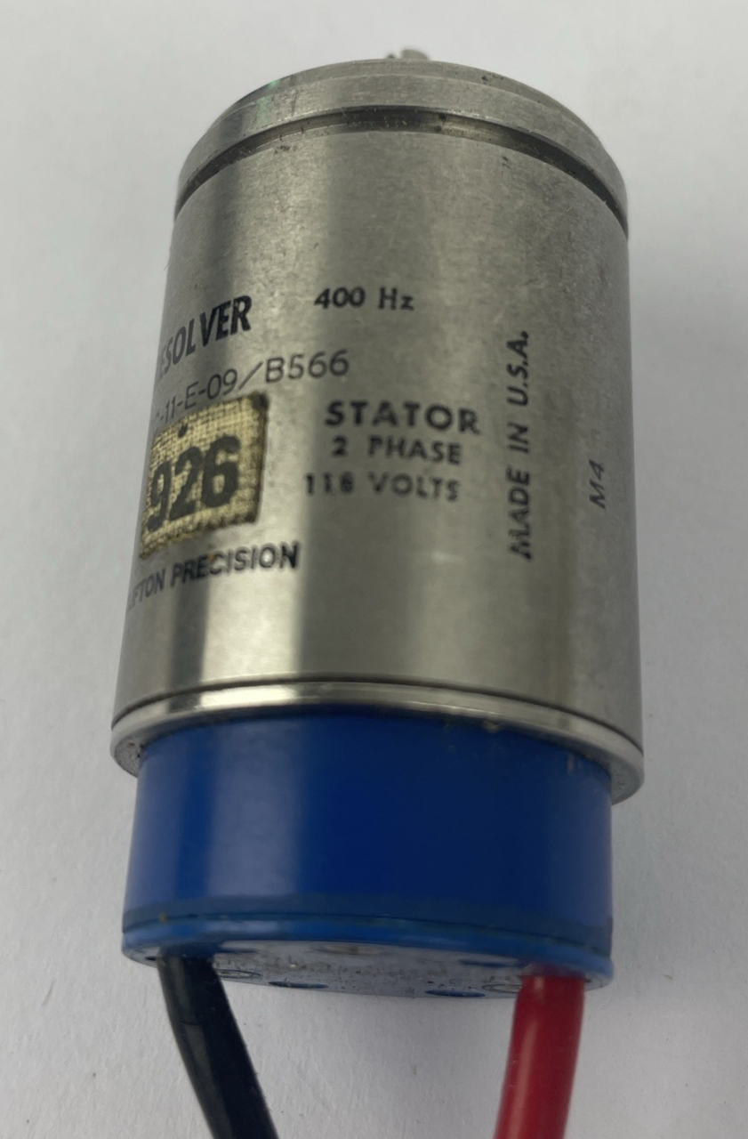 OEM Litton Clifton Precision Brushless Resolver HZC-11-E-09 / B566 2 Phase 118v