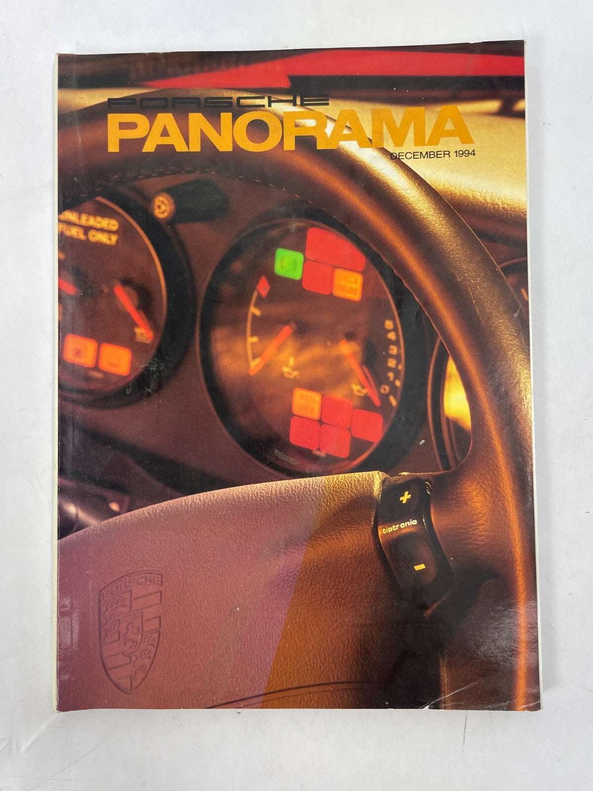 December 1994 Porsche Panorama Magazine Helm Glockler debuted Porsche's First