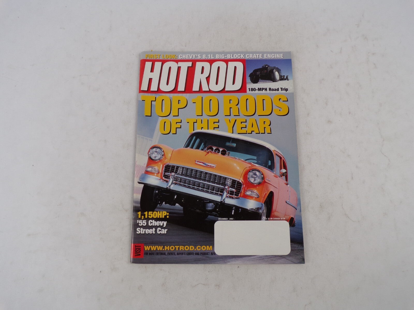 December 2002 Hot Rod Top 10 Rods Of The Year First Lokk: Chevy's 8.1L Big-Block