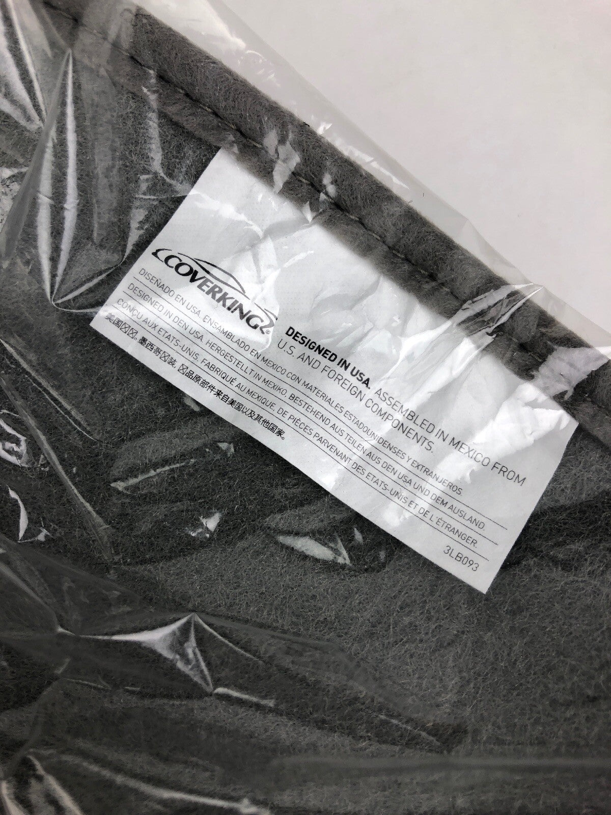 Coverking gray carpet dash cover Chevrolet Camaro 2001