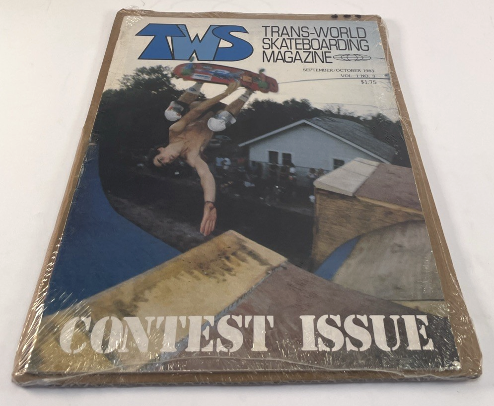 1983 TransWorld Skateboarding Magazine Third Issue Vol 1 No. 3 Lance Mountain