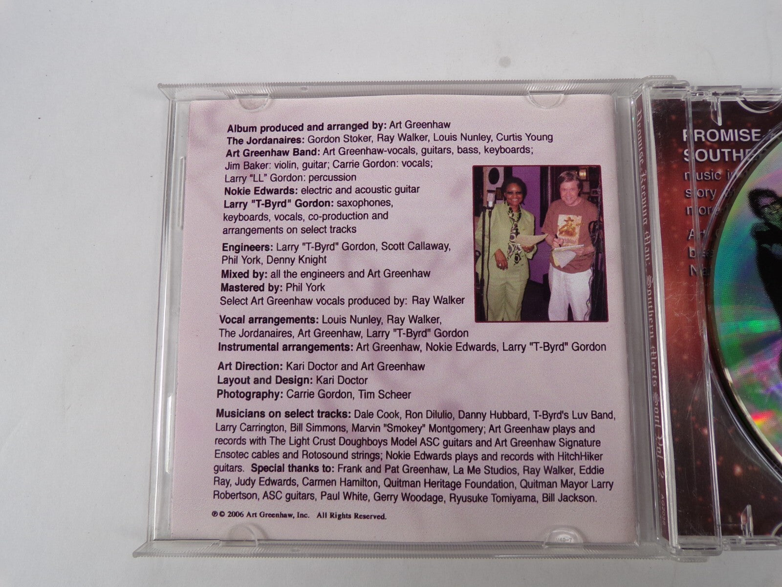 Southern Fleets Soul Promise Keeping Flan CD #27