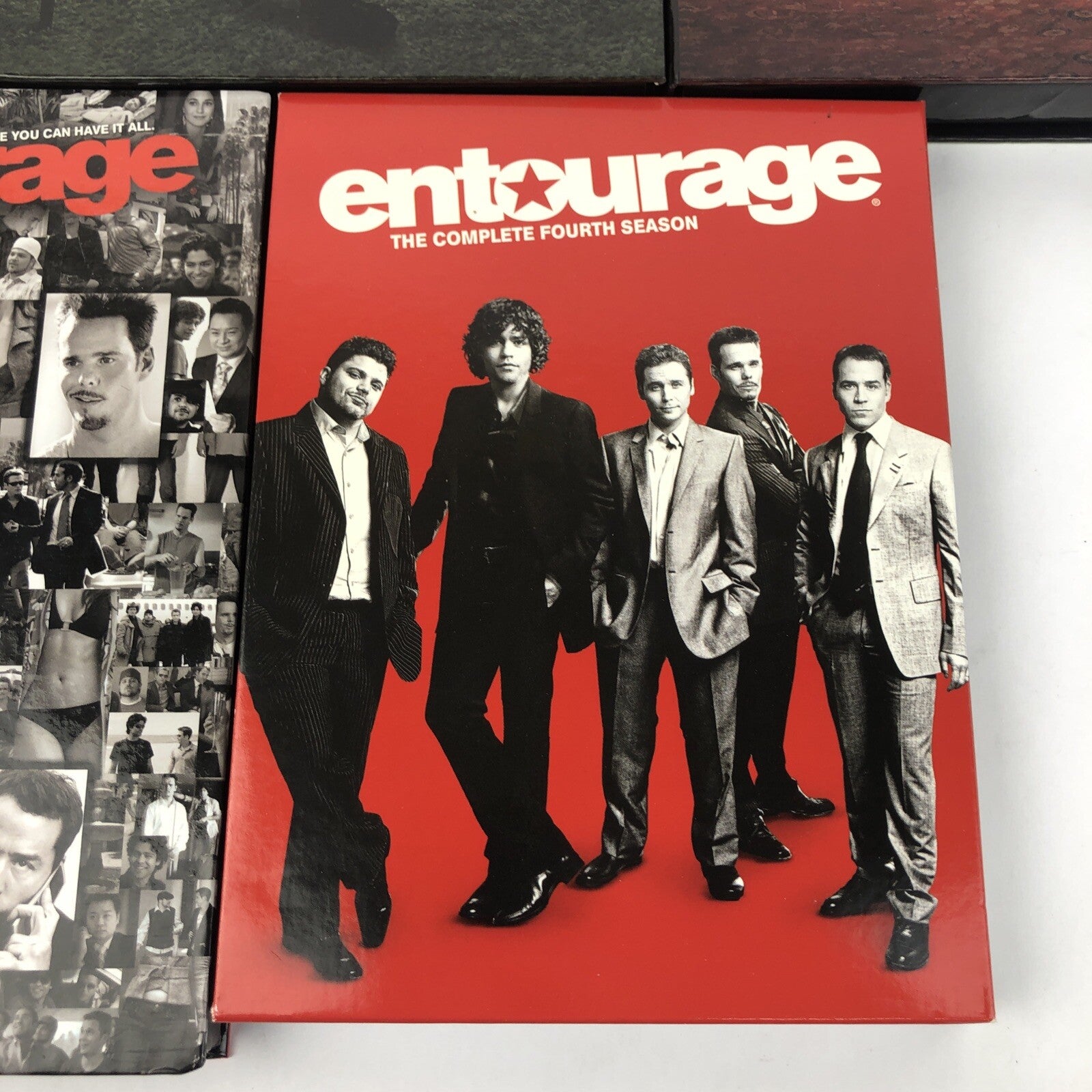 Entourage HBO Series DVD Set Lot Complete Seasons 1-4 - MINT CONDITION