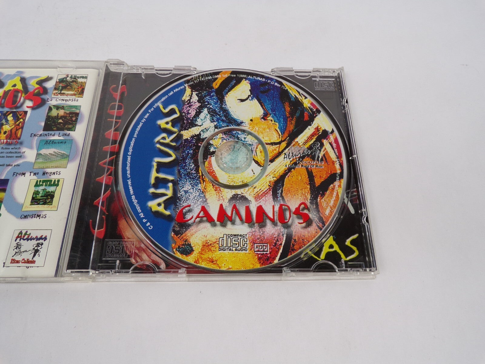 Alturas Caminos Instrumental Guiitars Caminos Morea Europa The Beginning CD#67