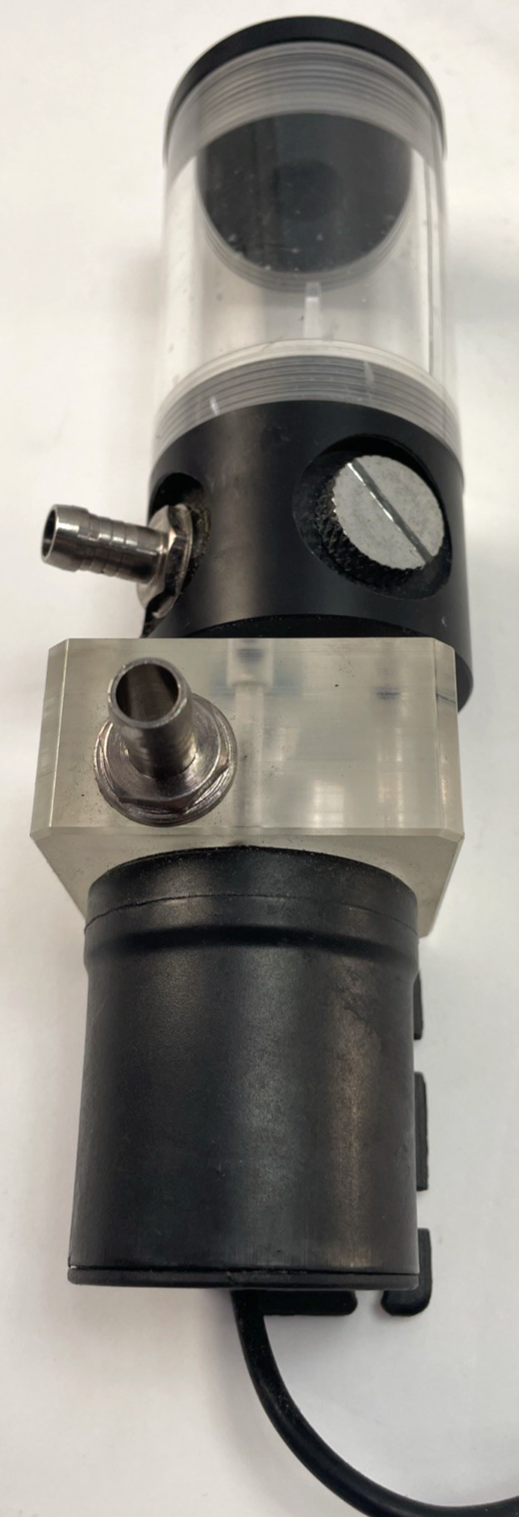 PC Water Cooling Cylinder Reservoir Pump Combo Set 12V 800LH
