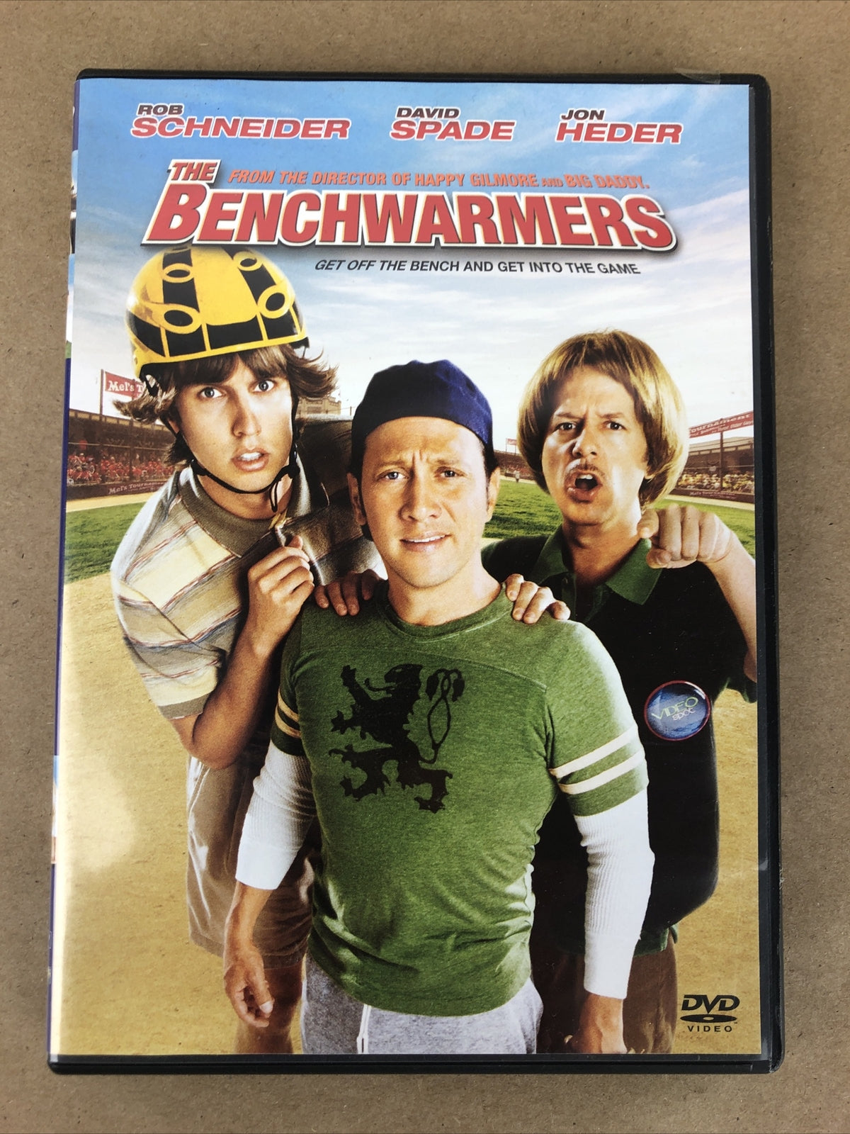 The Benchwarmers - DVD - Rob Schneider David Spade Jon Heder - Mint Disc