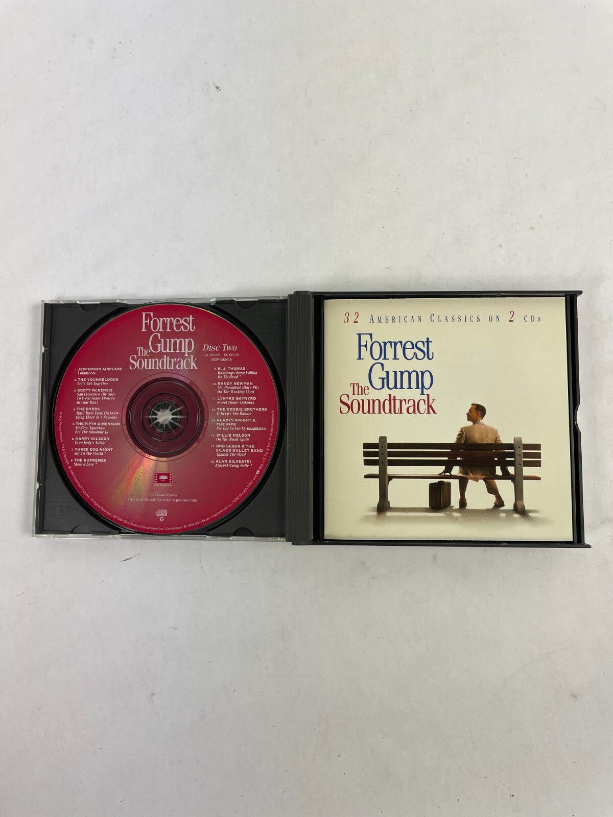 Forrest Gump The Soundtrack Elvis Presley Joan Baez CD#72