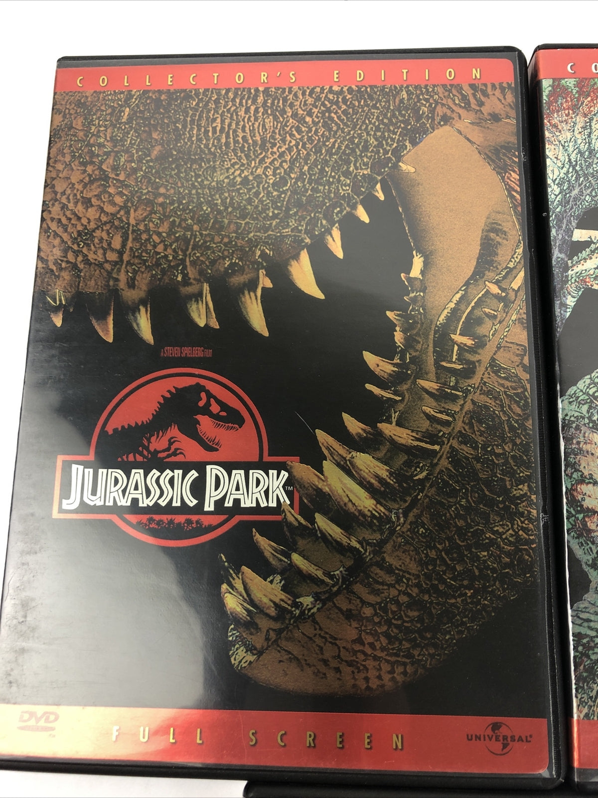 Jurassic Park Lot Of 3 DVDs (Jurassic Park, The Lost World, Jurassic Park 3)