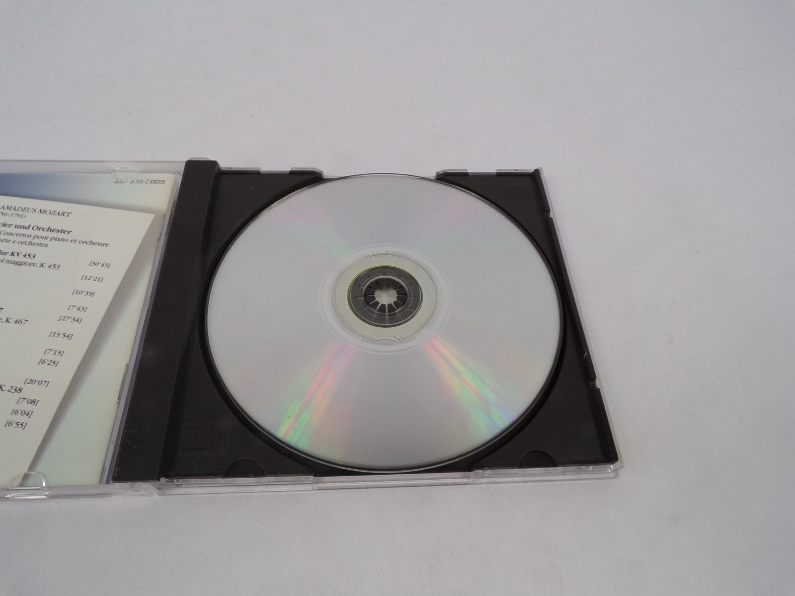 Mozart Klavierkonzerte Allegro Andane Allegremo In Si Bemolle Maggiore CD#63