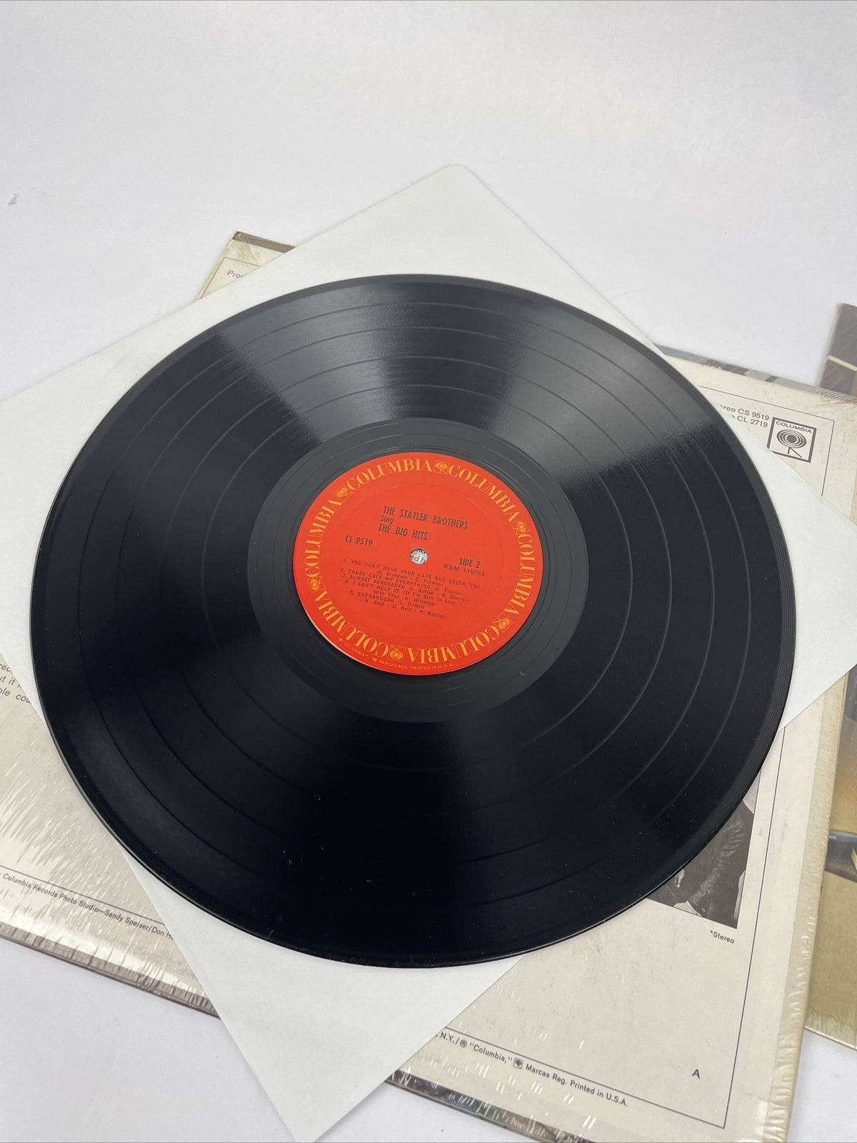 The Statler Brothers The Big Hits Vinyl LP 9519 & Short Stories 1977 SRM-1-5001