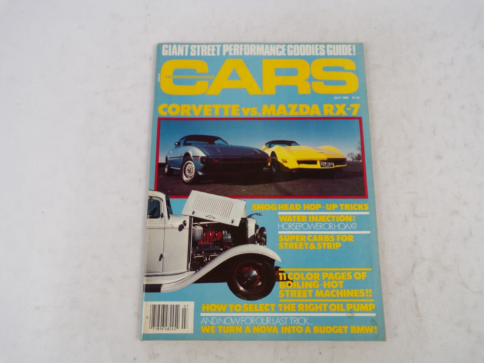 July 1980 Cars Hi-Performance Giant Street Performance Goodies Guide! Corvette