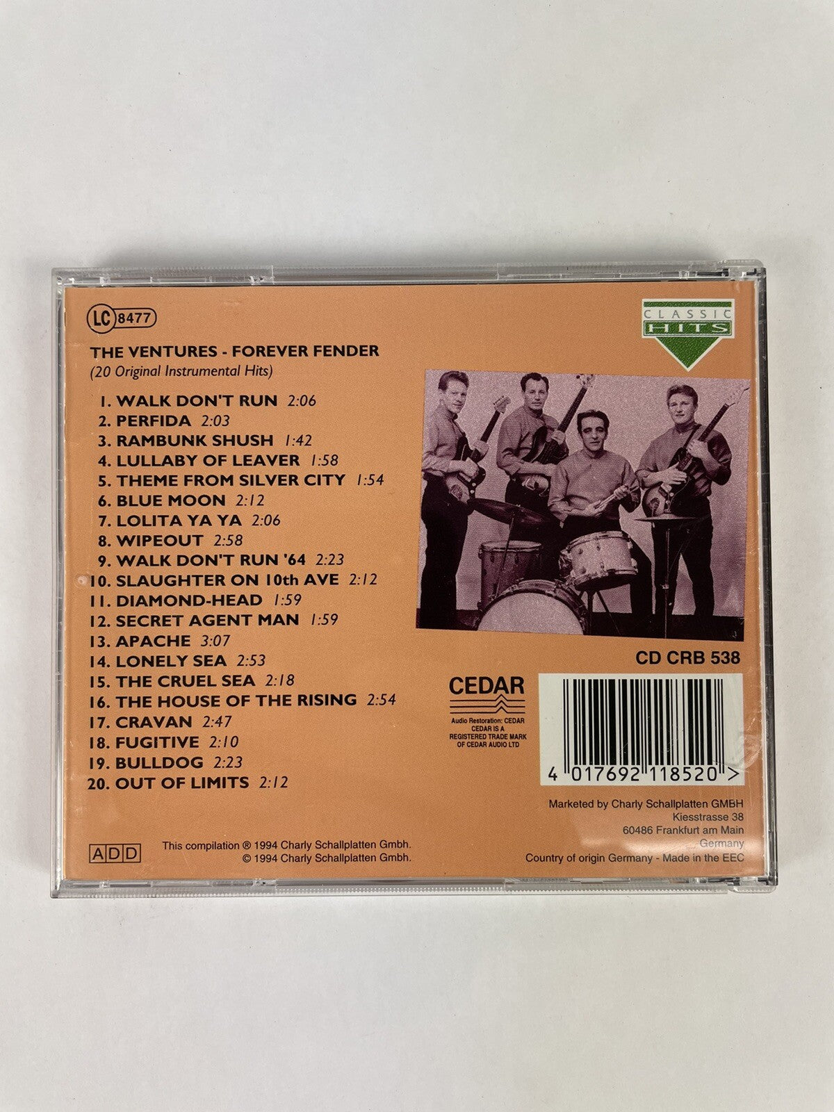The Ventures - Forever Fender CD    #7
