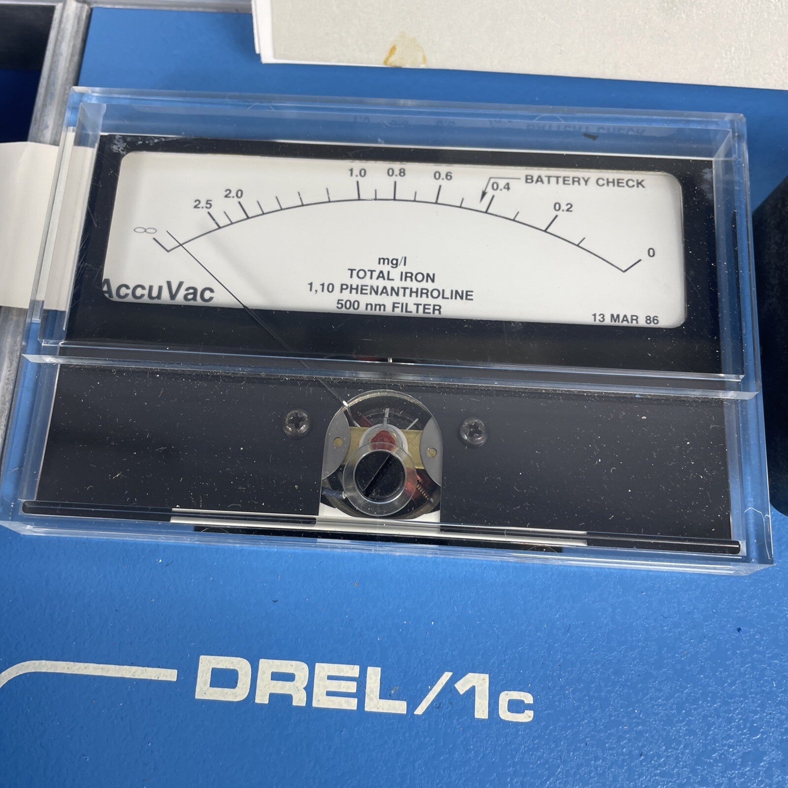 Hach DREL/1c Colorimeter 43000-00 W/ Digital Titrator, Accessories & Case - LOOK